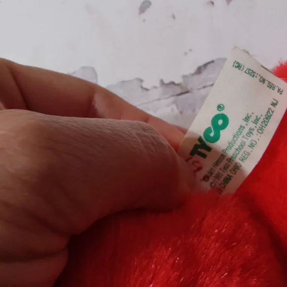 Sesame Street 90s Vintage Tickle Elmo And Cookie Monster 16" Working - Picture 5 of 6